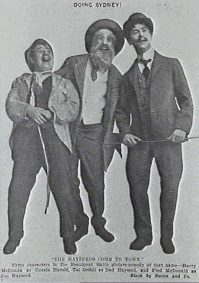 The Hayseeds Come to Sydney poster