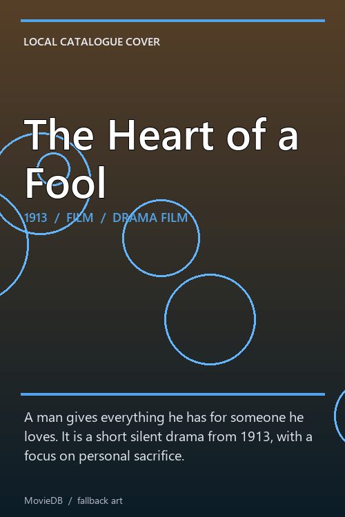 The Heart of a Fool poster