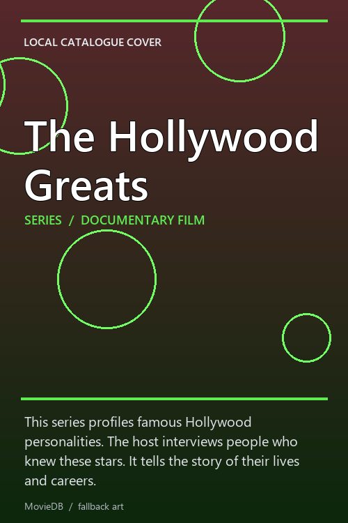 The Hollywood Greats poster