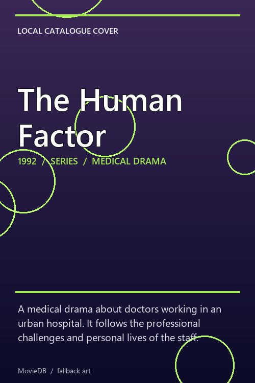 The Human Factor poster