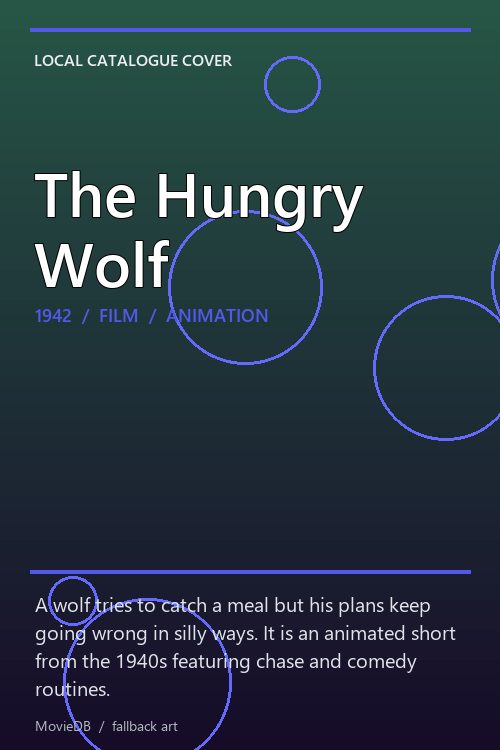 The Hungry Wolf poster