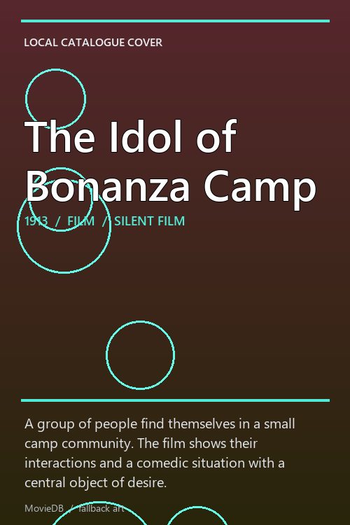 The Idol of Bonanza Camp poster