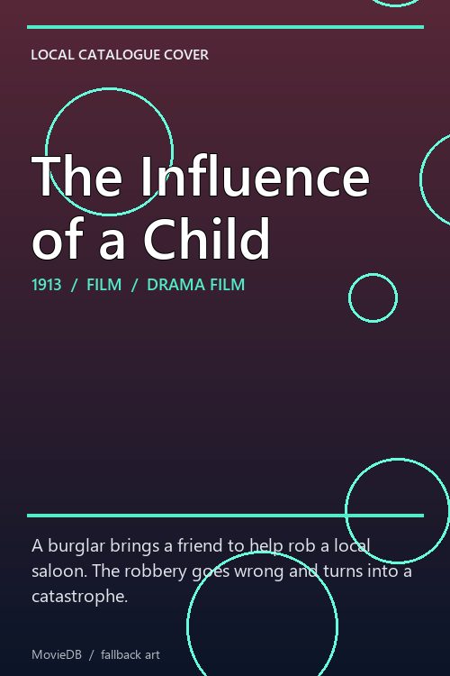 The Influence of a Child poster
