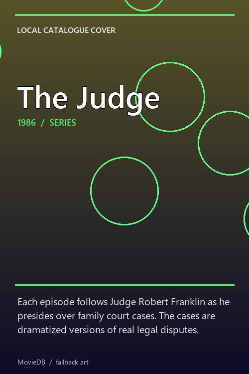 The Judge poster