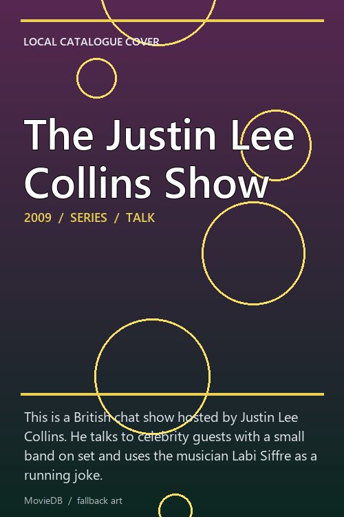 The Justin Lee Collins Show poster