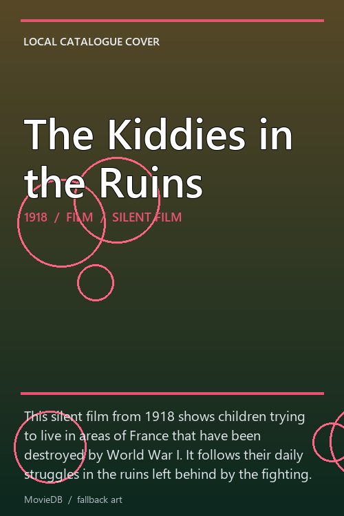 The Kiddies in the Ruins poster
