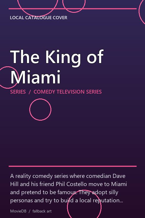 The King of Miami poster