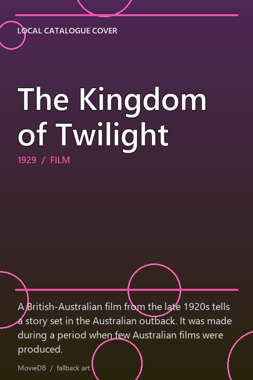 The Kingdom of Twilight poster