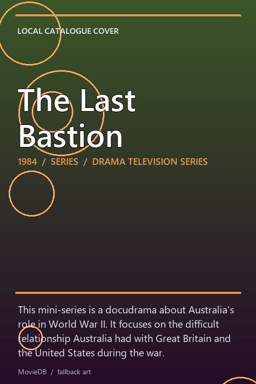 The Last Bastion poster