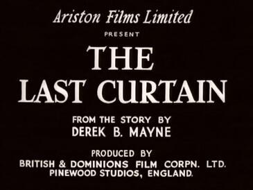 The Last Curtain poster