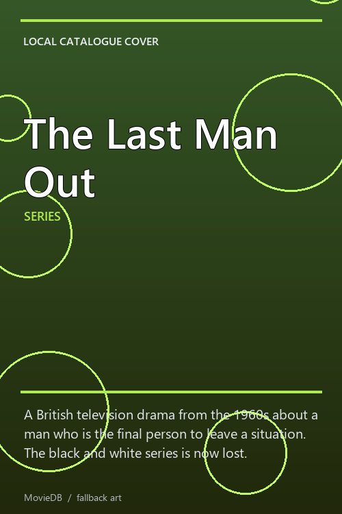 The Last Man Out poster