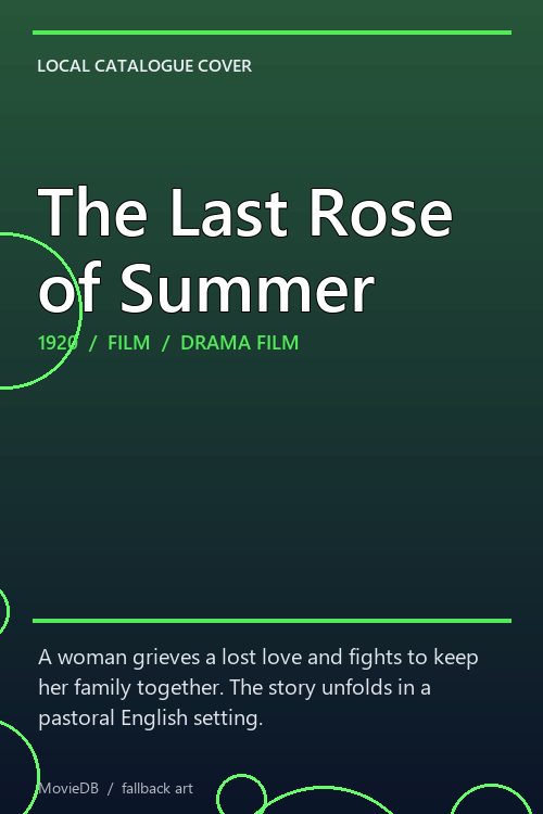 The Last Rose of Summer poster