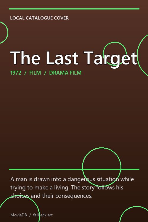 The Last Target poster