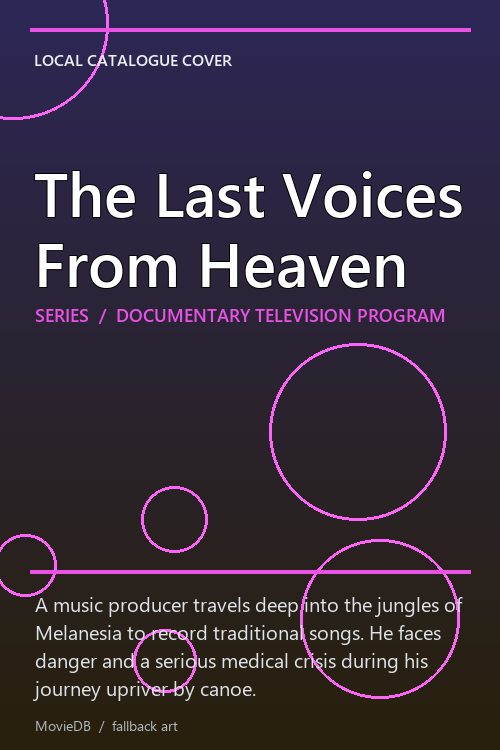 The Last Voices From Heaven poster