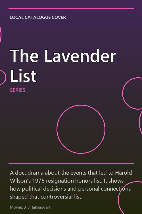 The Lavender List poster