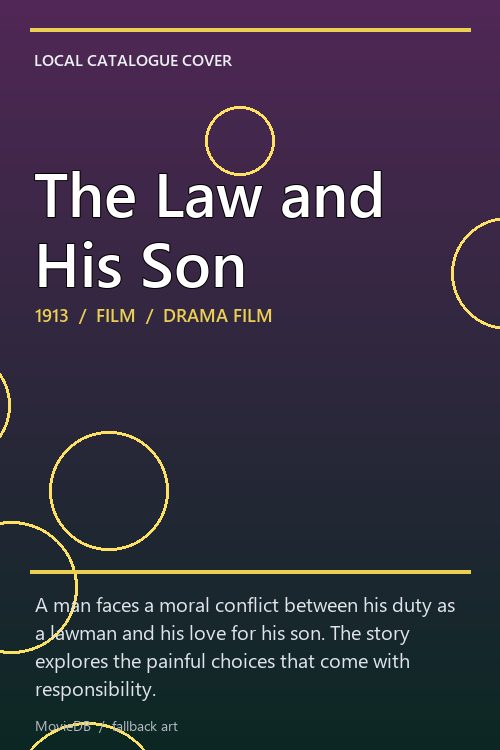 The Law and His Son poster
