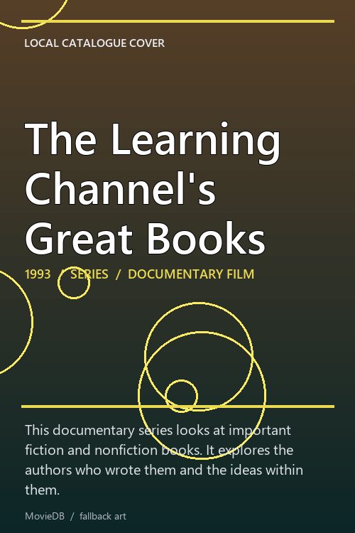 The Learning Channel's Great Books poster