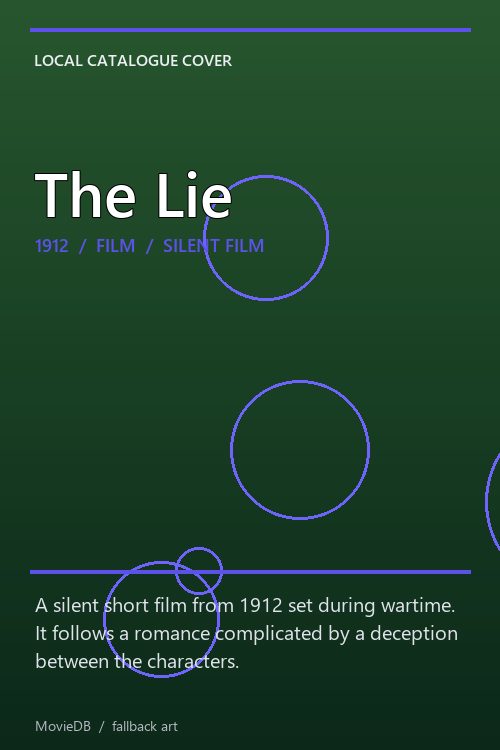 The Lie poster