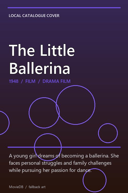 The Little Ballerina poster