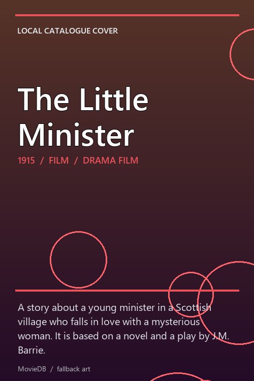 The Little Minister poster