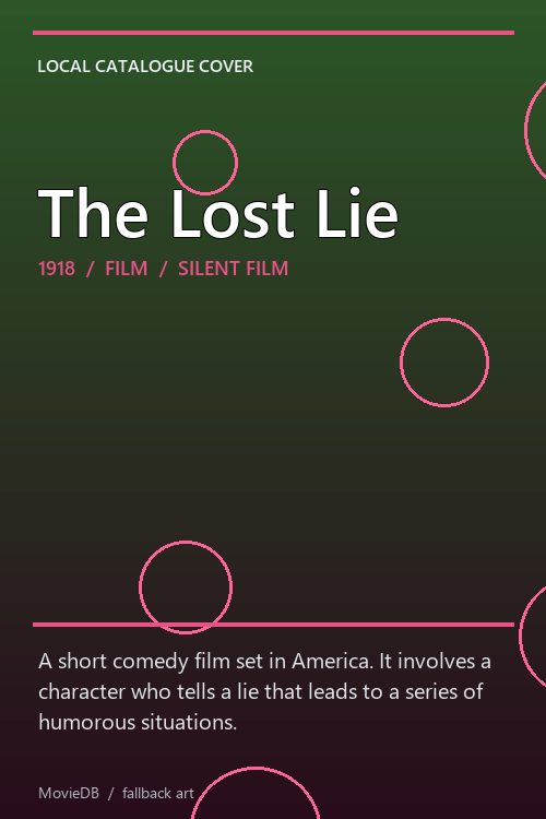 The Lost Lie poster