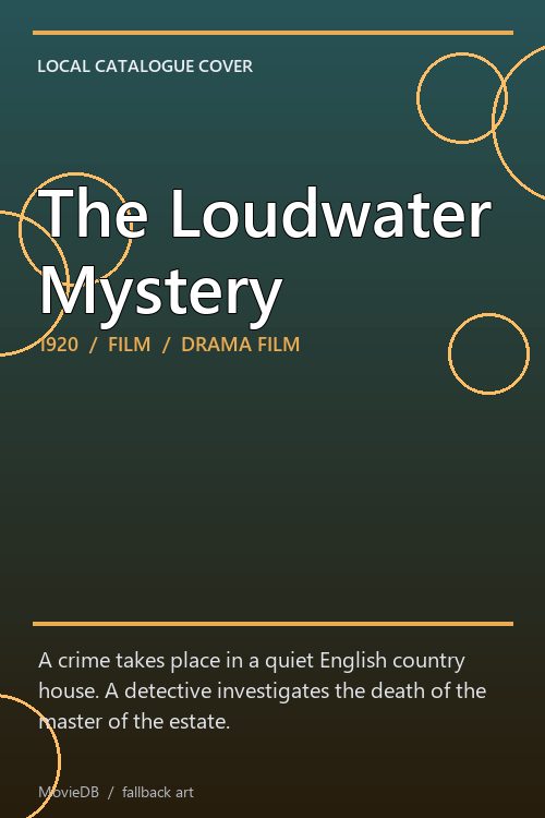 The Loudwater Mystery poster