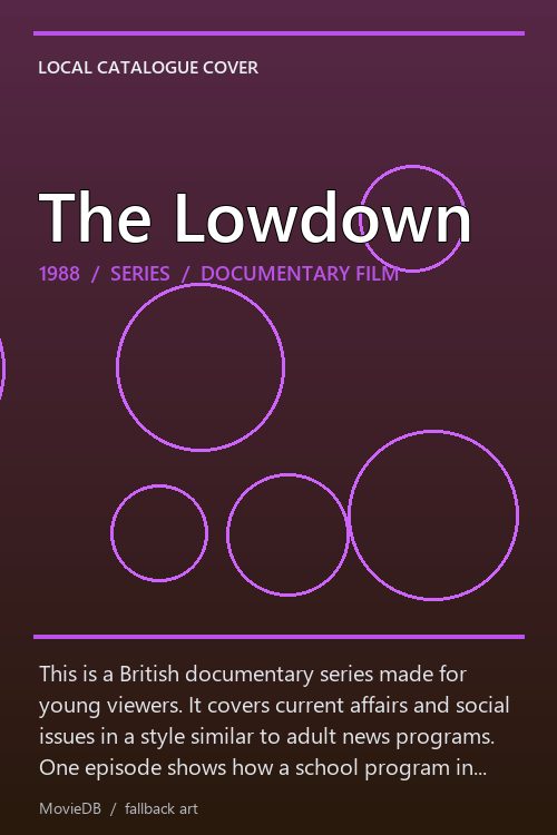The Lowdown poster
