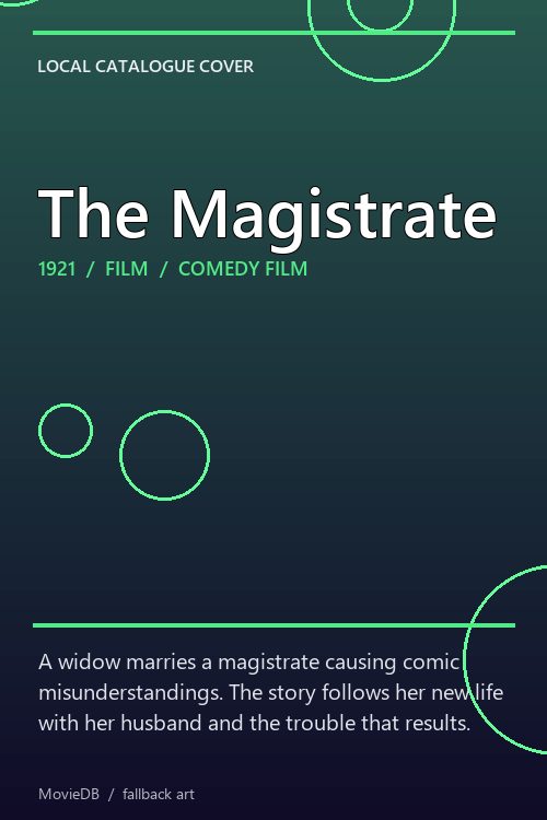 The Magistrate poster