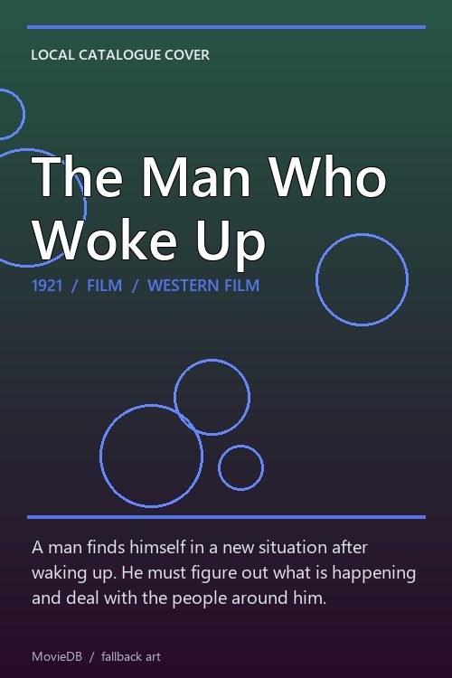 The Man Who Woke Up poster