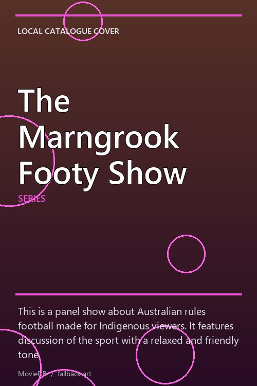 The Marngrook Footy Show poster