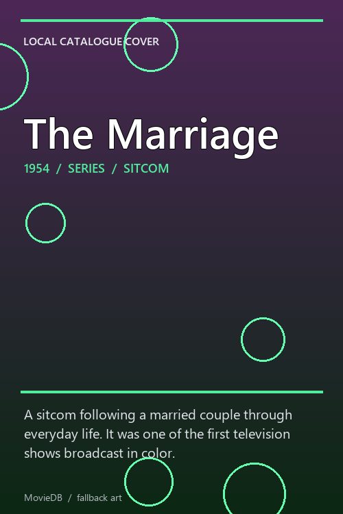The Marriage poster