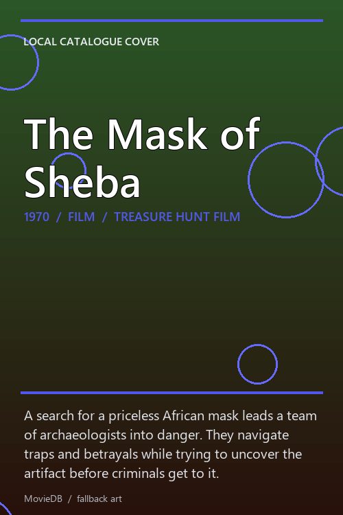 The Mask of Sheba poster