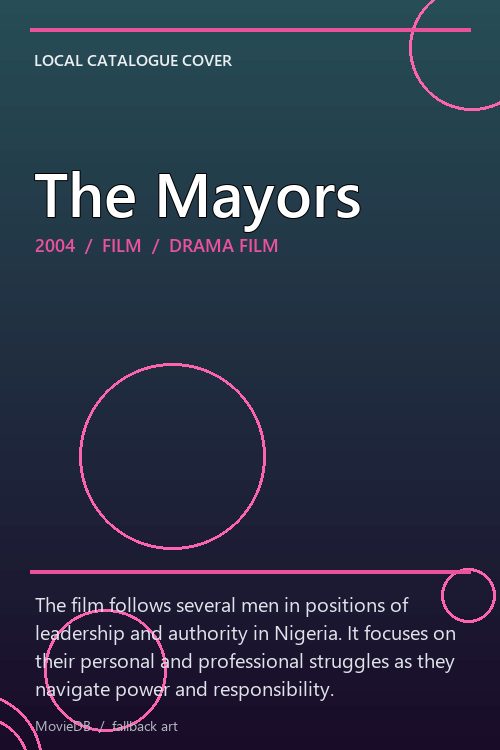 The Mayors poster