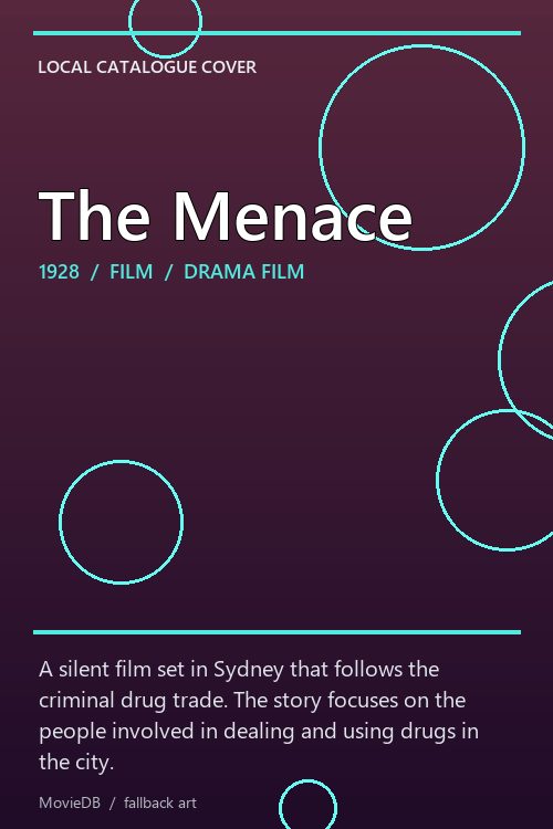 The Menace poster