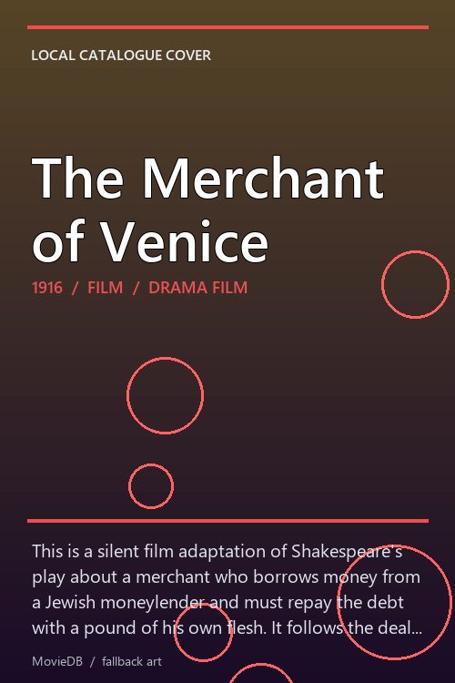 The Merchant of Venice poster