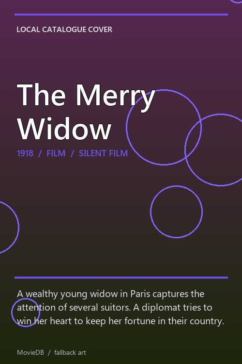 The Merry Widow poster