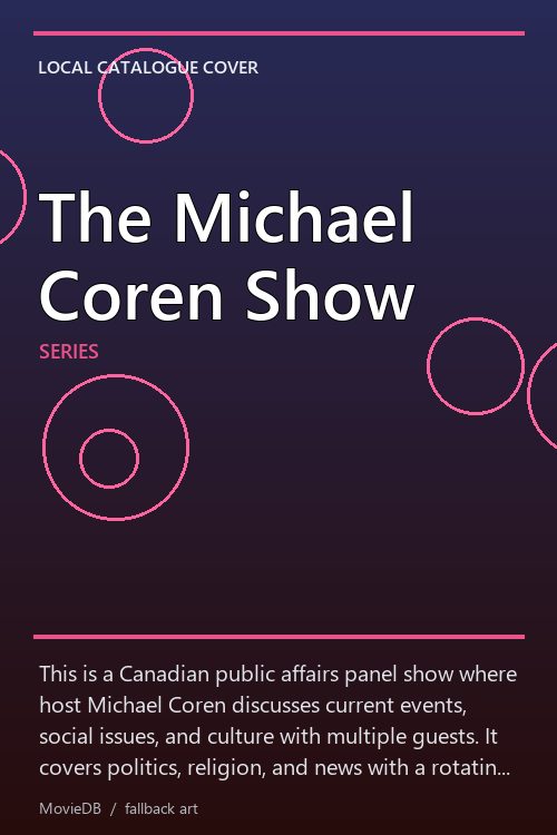 The Michael Coren Show poster