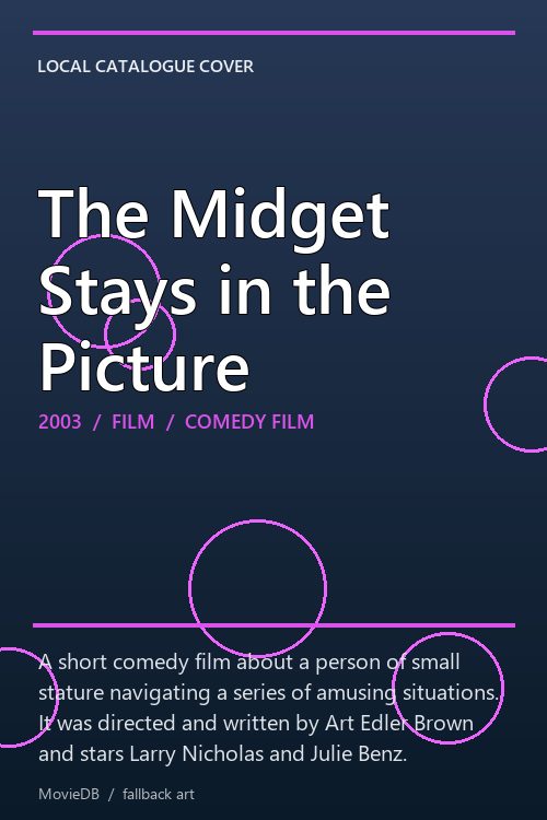 The Midget Stays in the Picture poster