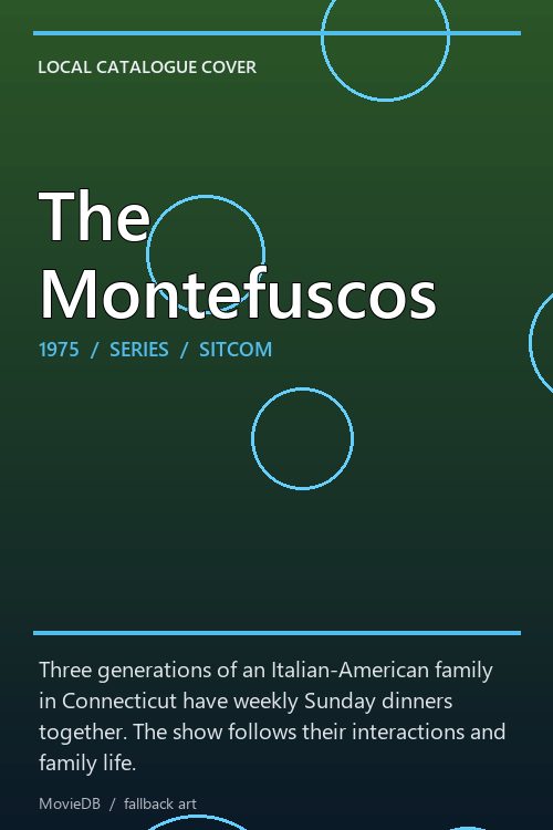 The Montefuscos poster