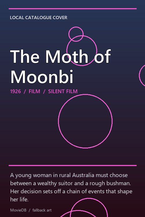 The Moth of Moonbi poster