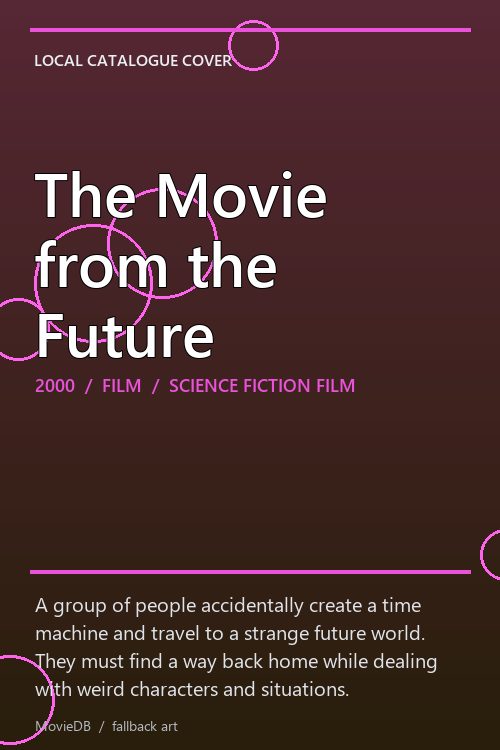 The Movie from the Future poster