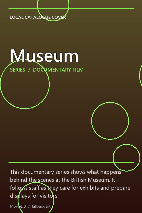 Museum poster