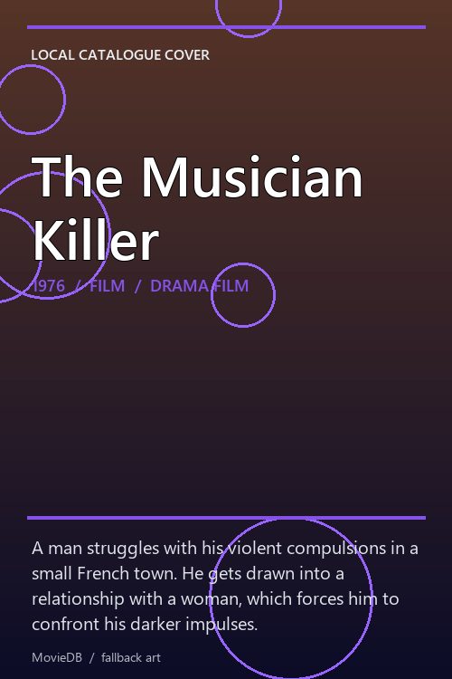 The Musician Killer poster