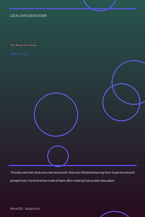 The Muslims I Know poster