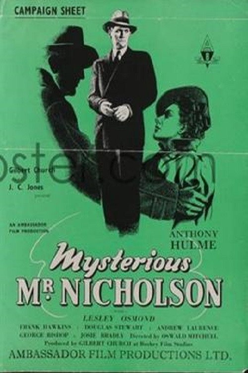 The Mysterious Mr. Nicholson poster