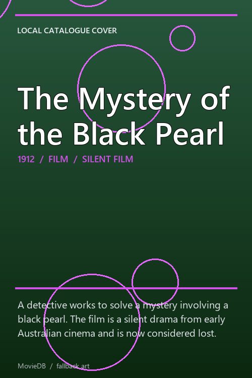 The Mystery of the Black Pearl poster