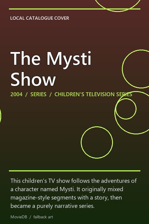 The Mysti Show poster
