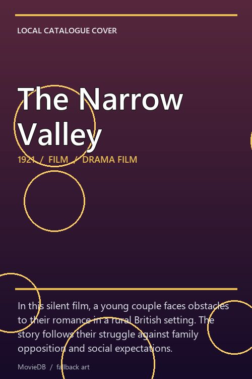 The Narrow Valley poster