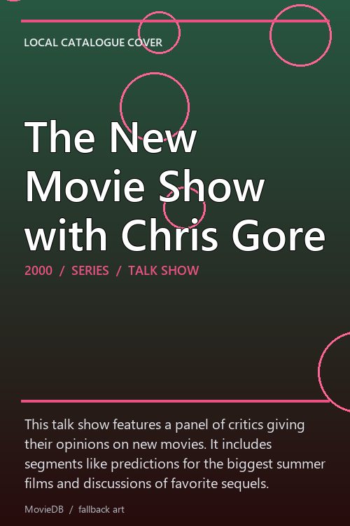 The New Movie Show with Chris Gore poster