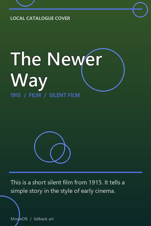 The Newer Way poster